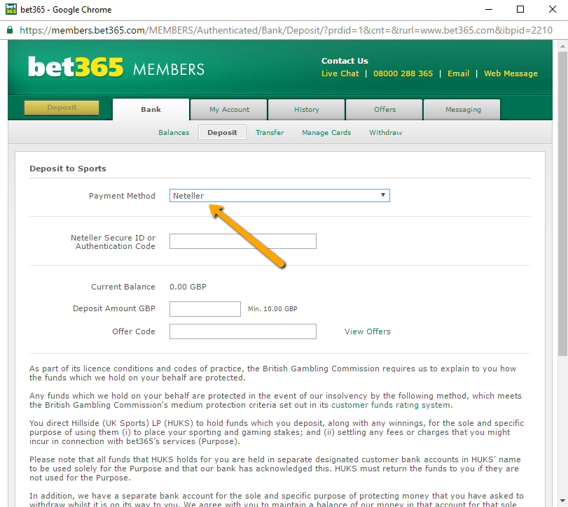 bet365 india account